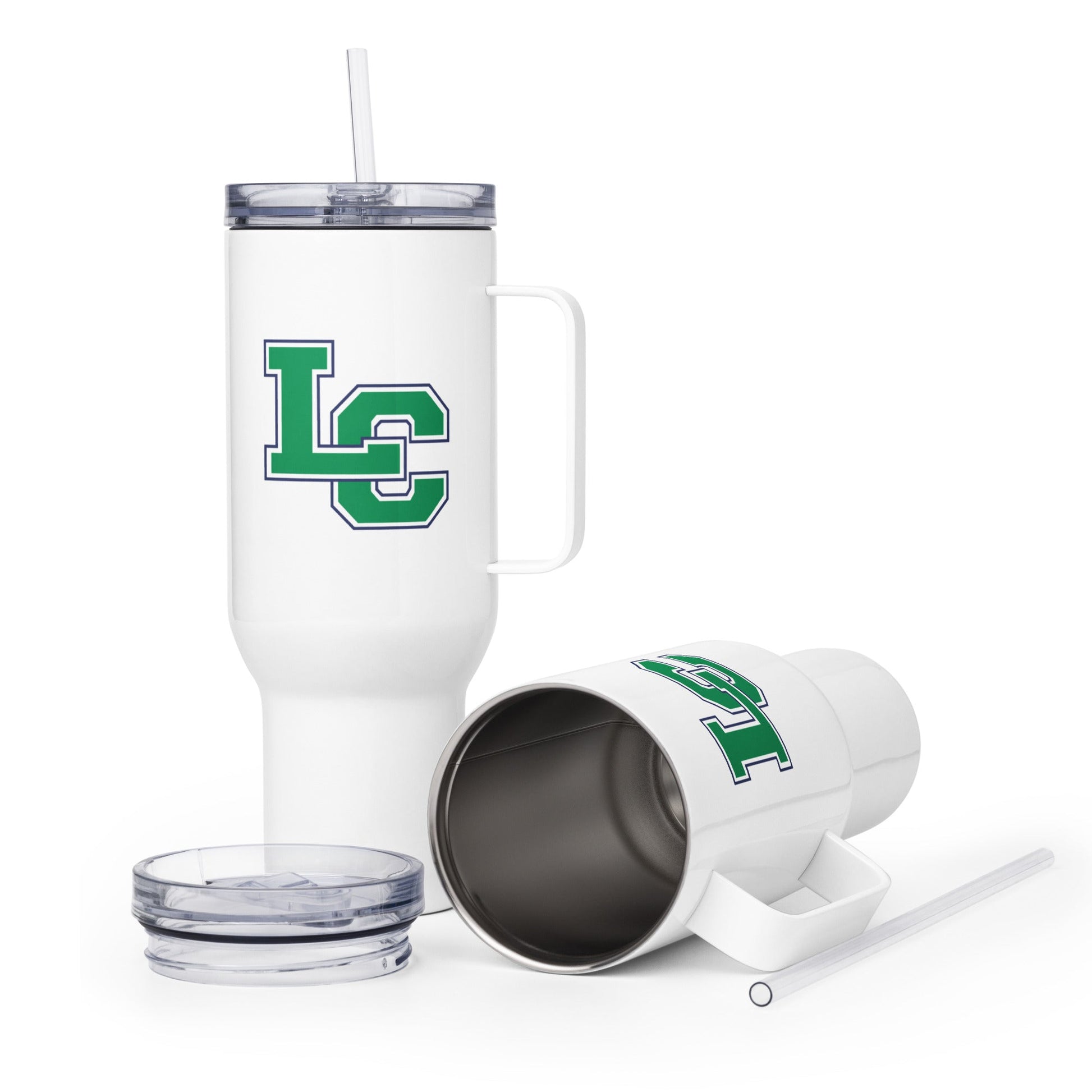 Travel Mug | Cheer | LC Lettermark Logo