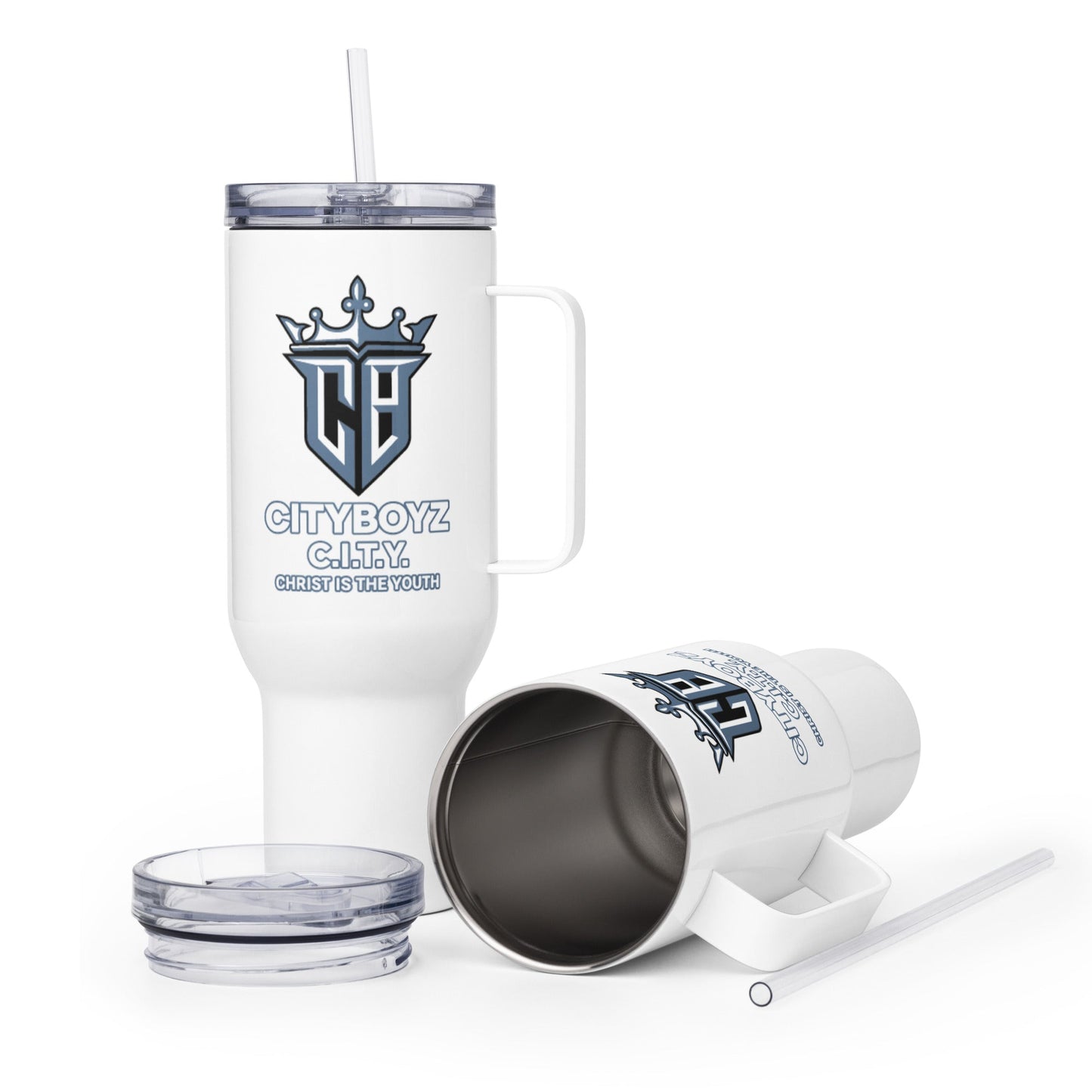 Travel Mug | City Boyz Elite | Vanguard Logo