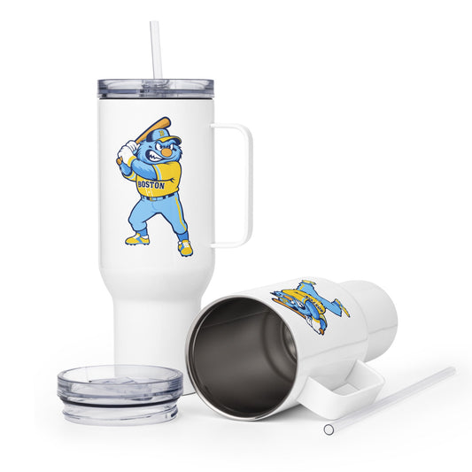 Travel Mug | Claremont Little League | Mascot Logo