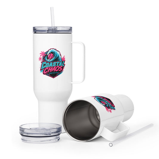 Travel Mug | Coastal Chaos Fastpitch | Emblem Logo