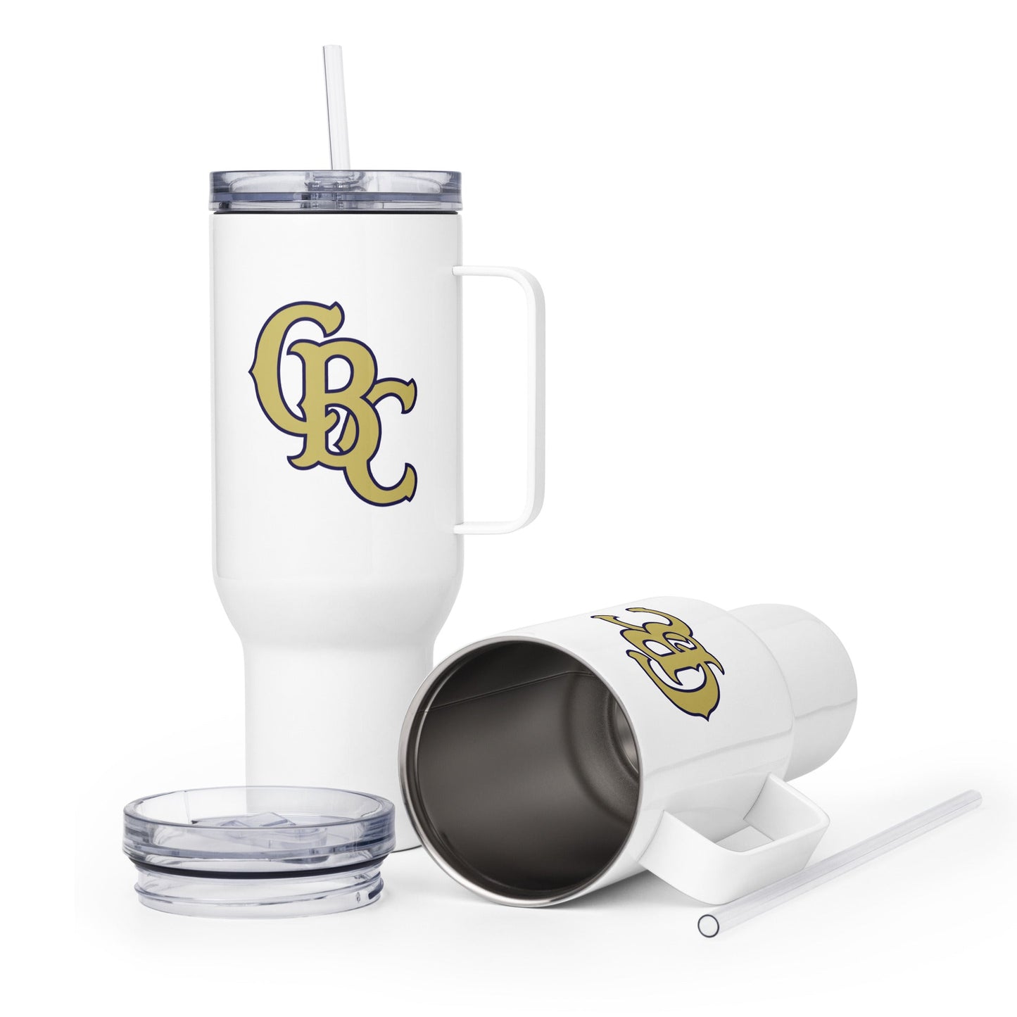 Travel Mug | Cougar Baseball Club | CBC Gold Logo
