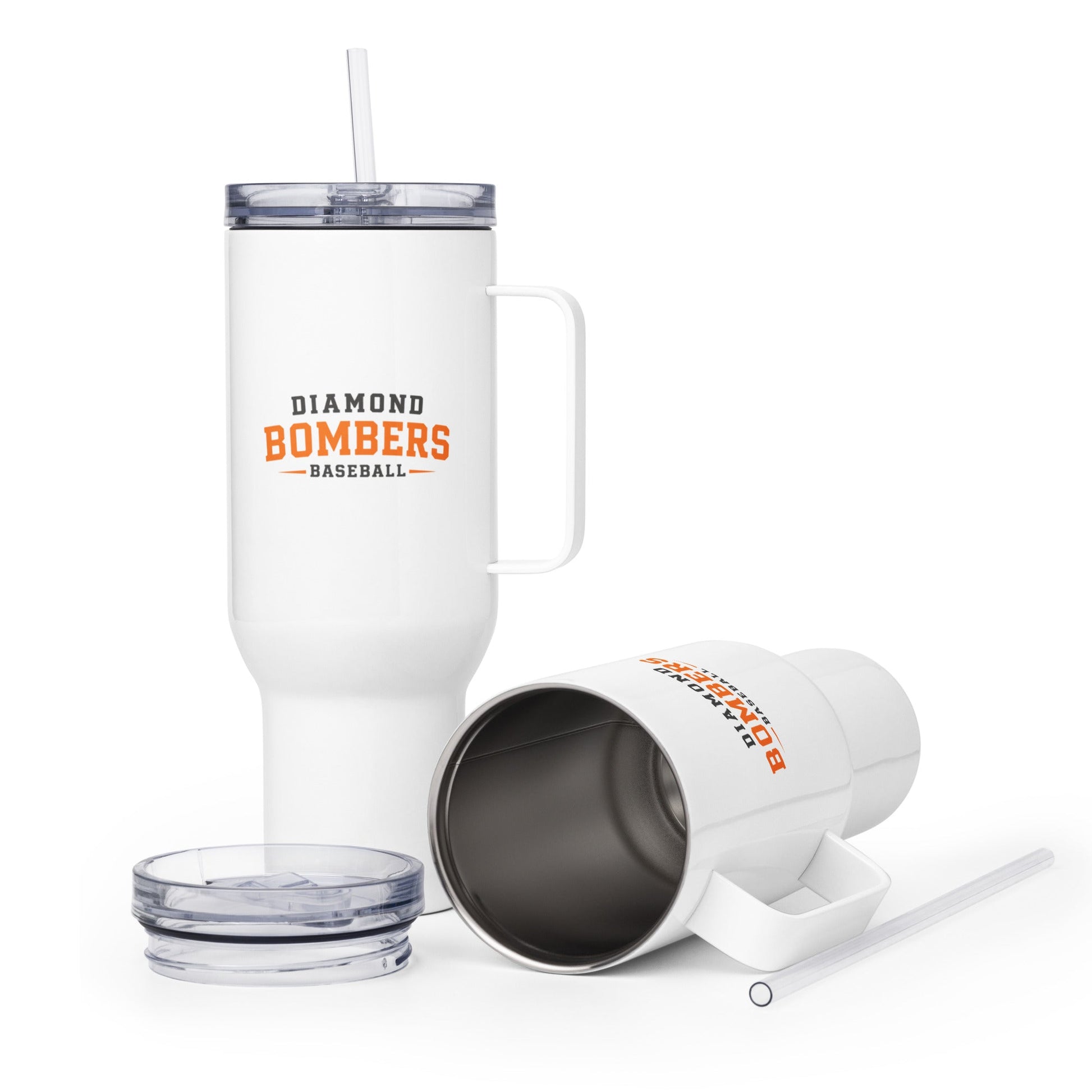 Travel Mug | Diamond Bombers | Modern Script Logo