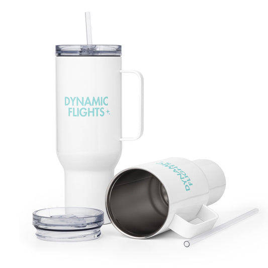 Travel Mug | Dynamic Flights Gymnastics | Alt Logo 2