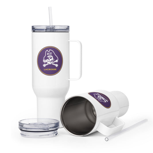 Travel Mug | ECU Club Womens Lacrosse | Badge Logo