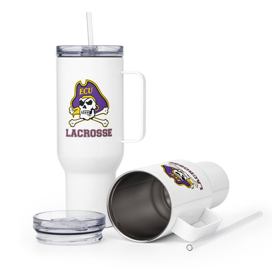 Travel Mug | ECU Club Womens Lacrosse | Ironclad Corsairs Logo