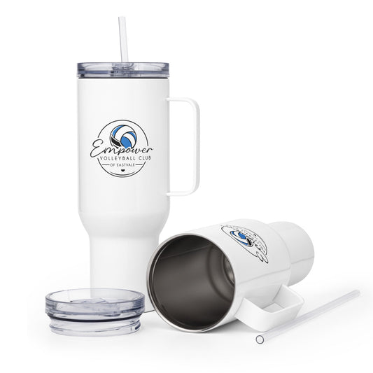 Travel Mug | Empower Volleyball Club | Icon Logo