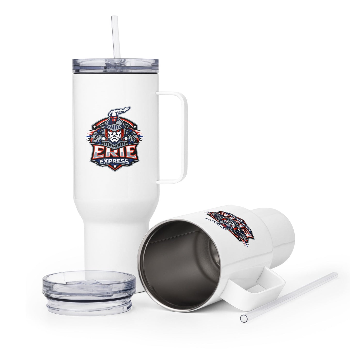 Travel Mug | Erie Express Football | Badge Logo
