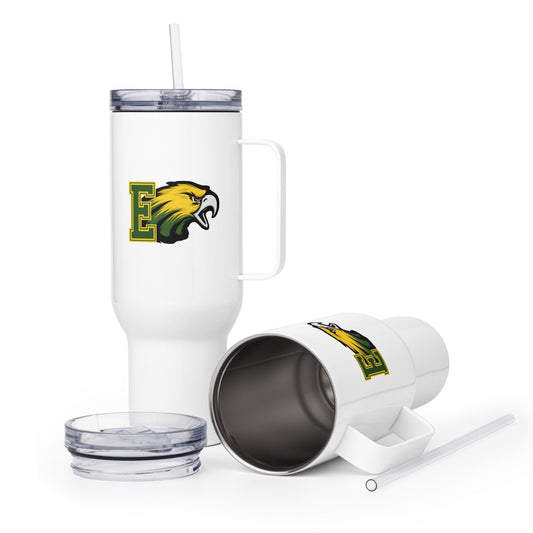 Travel Mug | Evergreen Junior High | Mascot Logo