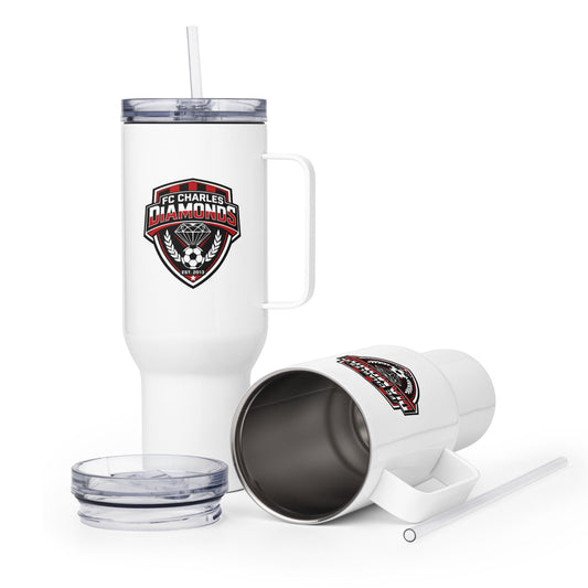 Travel Mug | FC Charles: Diamonds | Emblem Logo