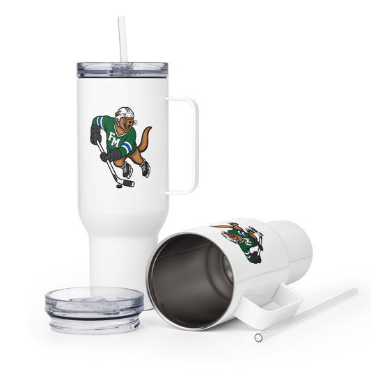 Travel Mug | Fighting Mongooses Hockey Club | Vanguard Otters Logo