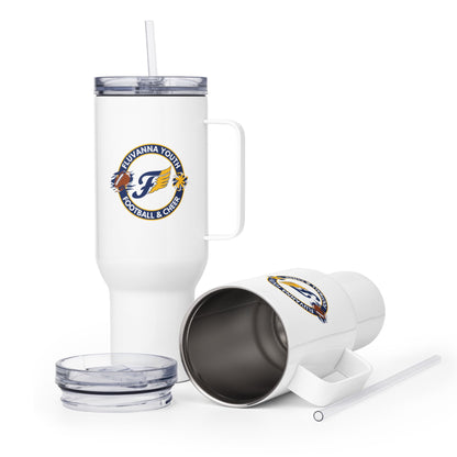 Travel Mug | Fluvanna Youth Football and Cheer | Badge Logo