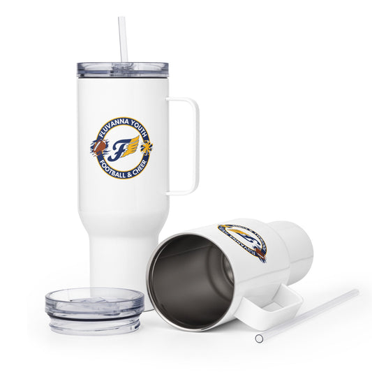 Travel Mug | Fluvanna Youth Football and Cheer | Badge Logo