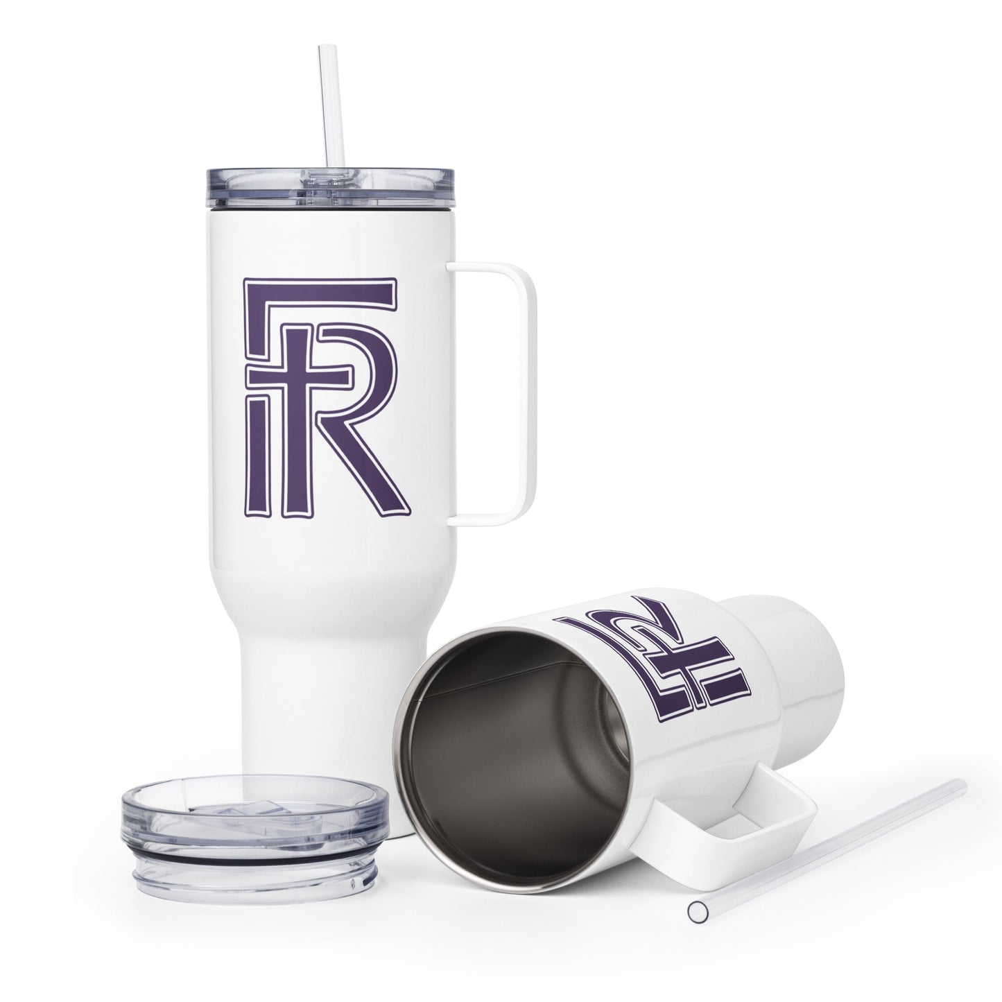 Travel Mug | FRCS | Lettermark Logo