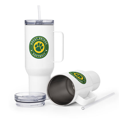 Travel Mug | Great Bridge Softball Booster | Badge Logo