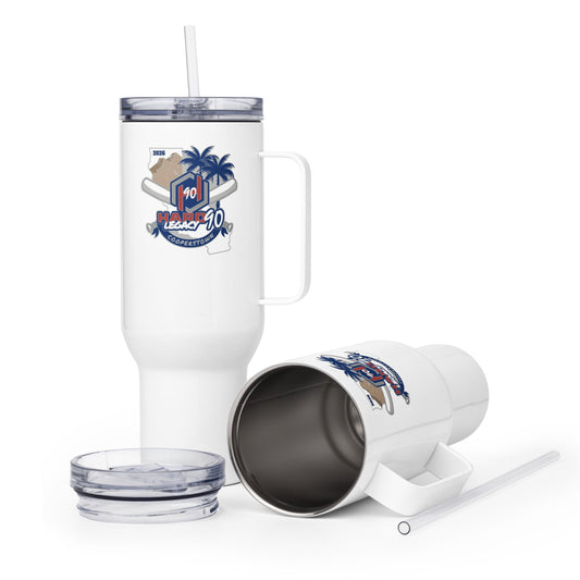 Travel Mug | Hard 90 Legacy | Badge Logo