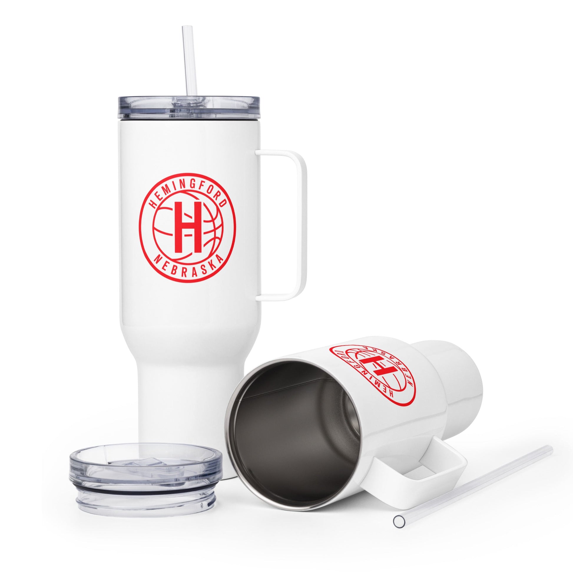 Travel Mug | Hemingford Bobcats | Alt Badge Logo