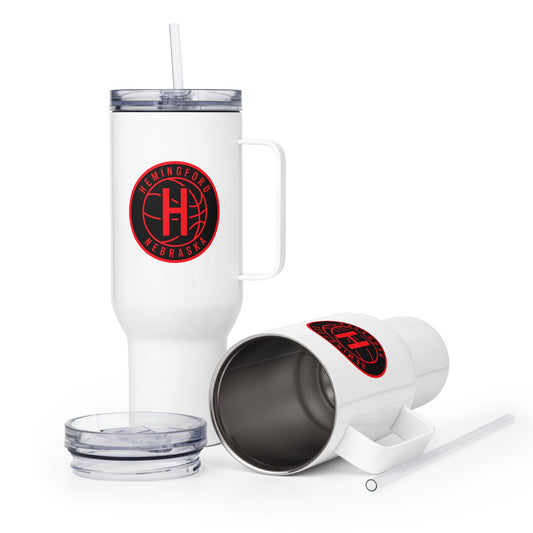 Travel Mug | Hemingford Bobcats | Badge Logo