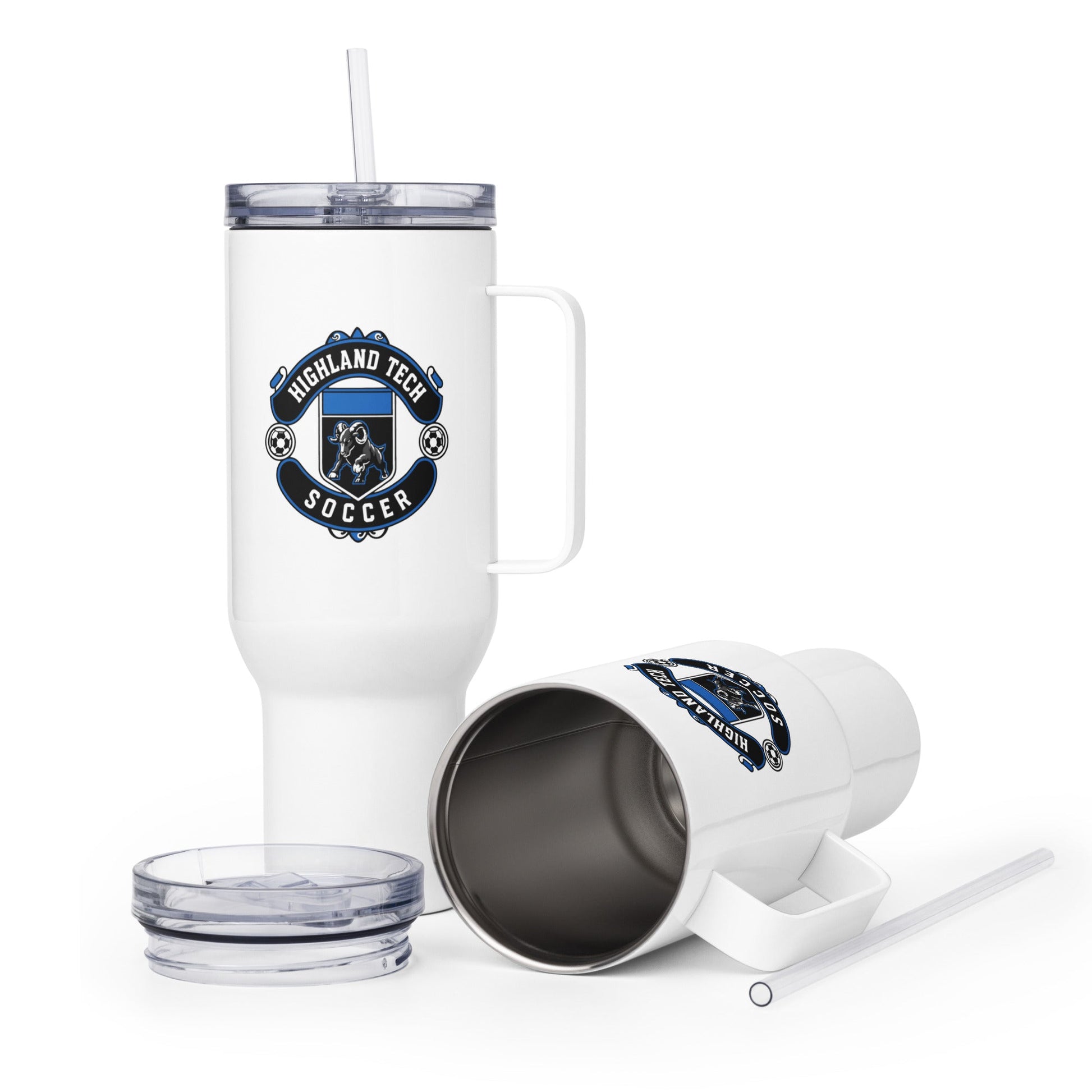 Travel Mug | Highland Soccer | Emblem Logo