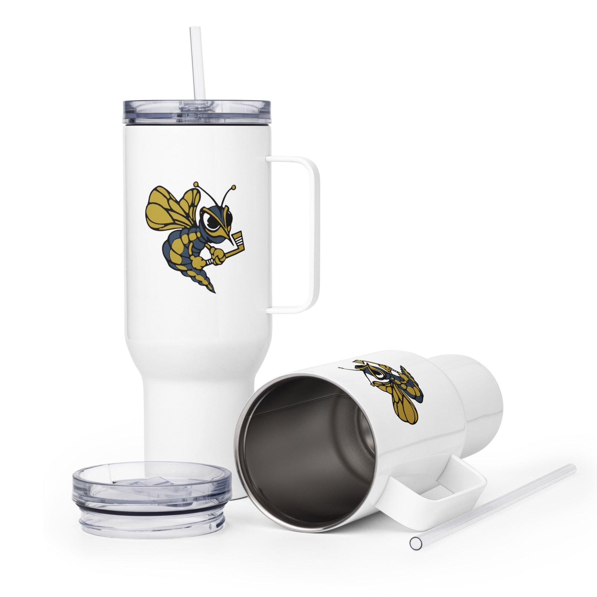Travel Mug | HORNETS | Mascot Logo