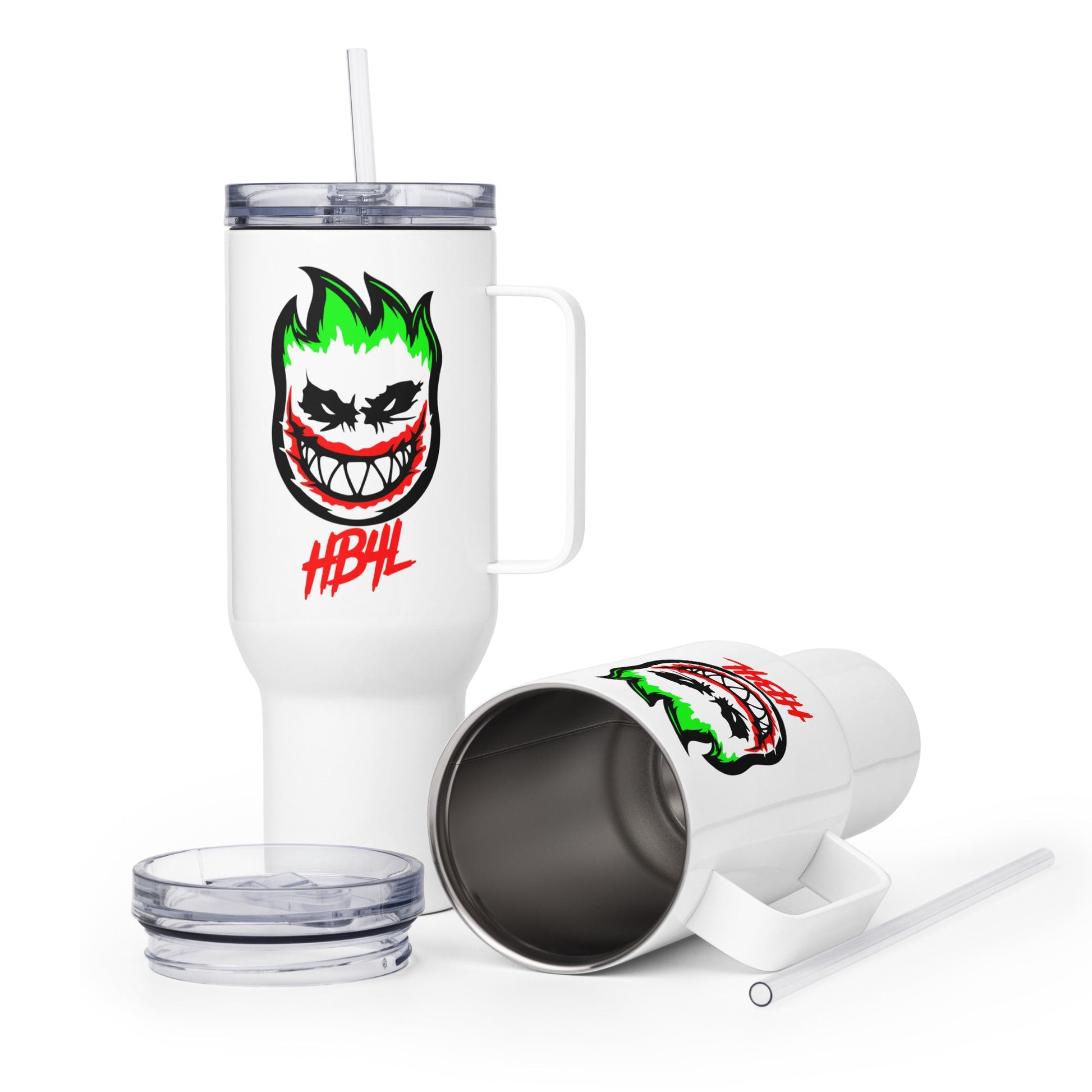 Travel Mug | HOTBOYZ | Giggle Flame Logo