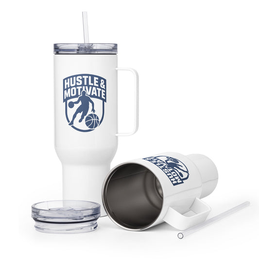 Travel Mug | Hustle and Motivate Basketball