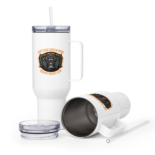 Travel Mug | JBLM Bigfoot Hockey Team | Mascot Logo