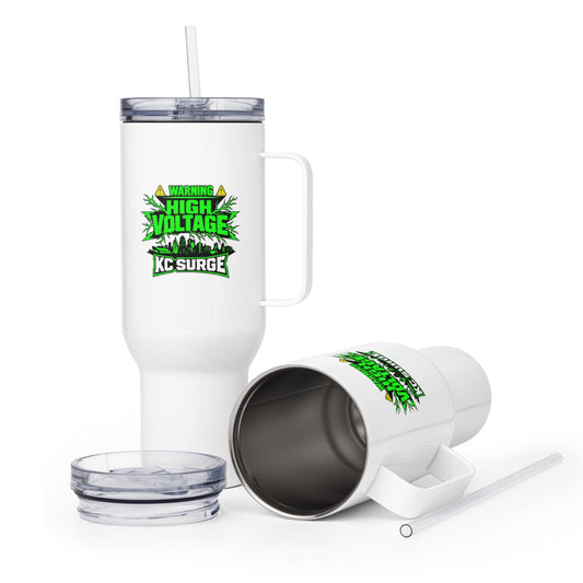 Travel Mug | Kansas City Surge | High Voltage Logo