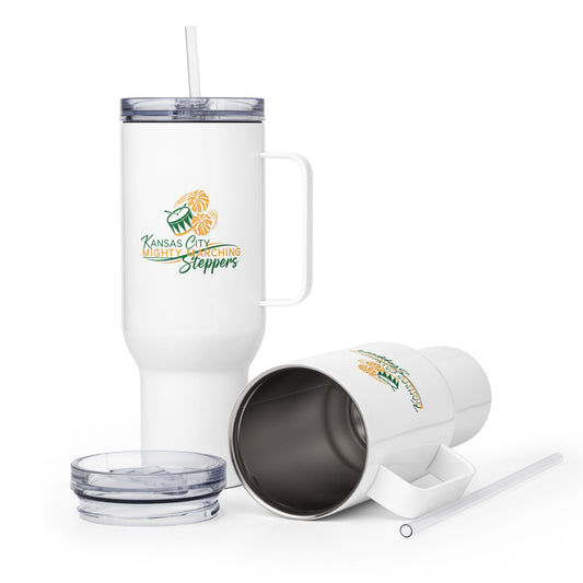 Travel Mug | KC Mighty Marching Steppers | Script Logo