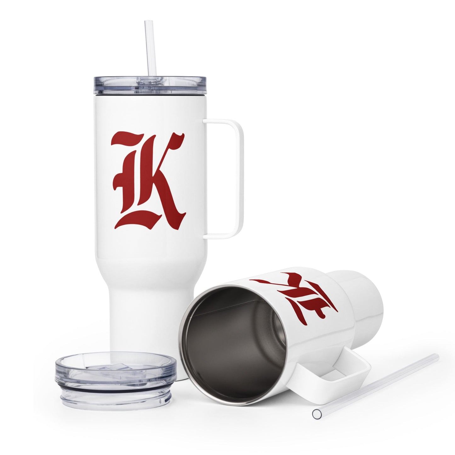 Travel Mug | Kofa Baseball Booster Club | Crest Lettermark Logo