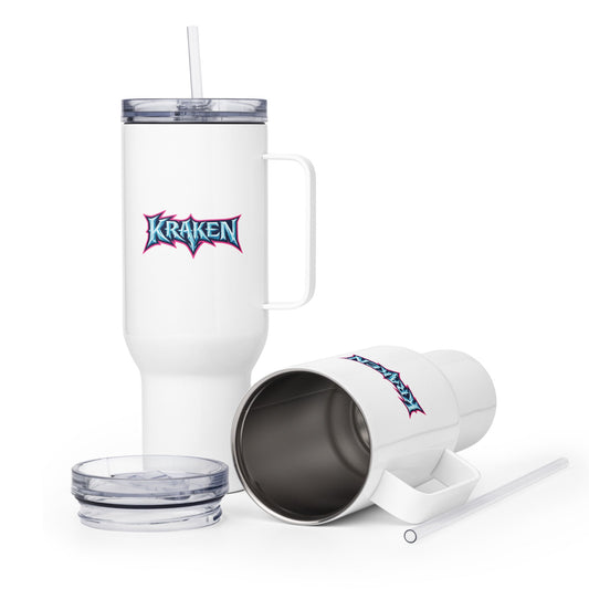 Travel Mug | Kraken Fastpitch | Script Logo