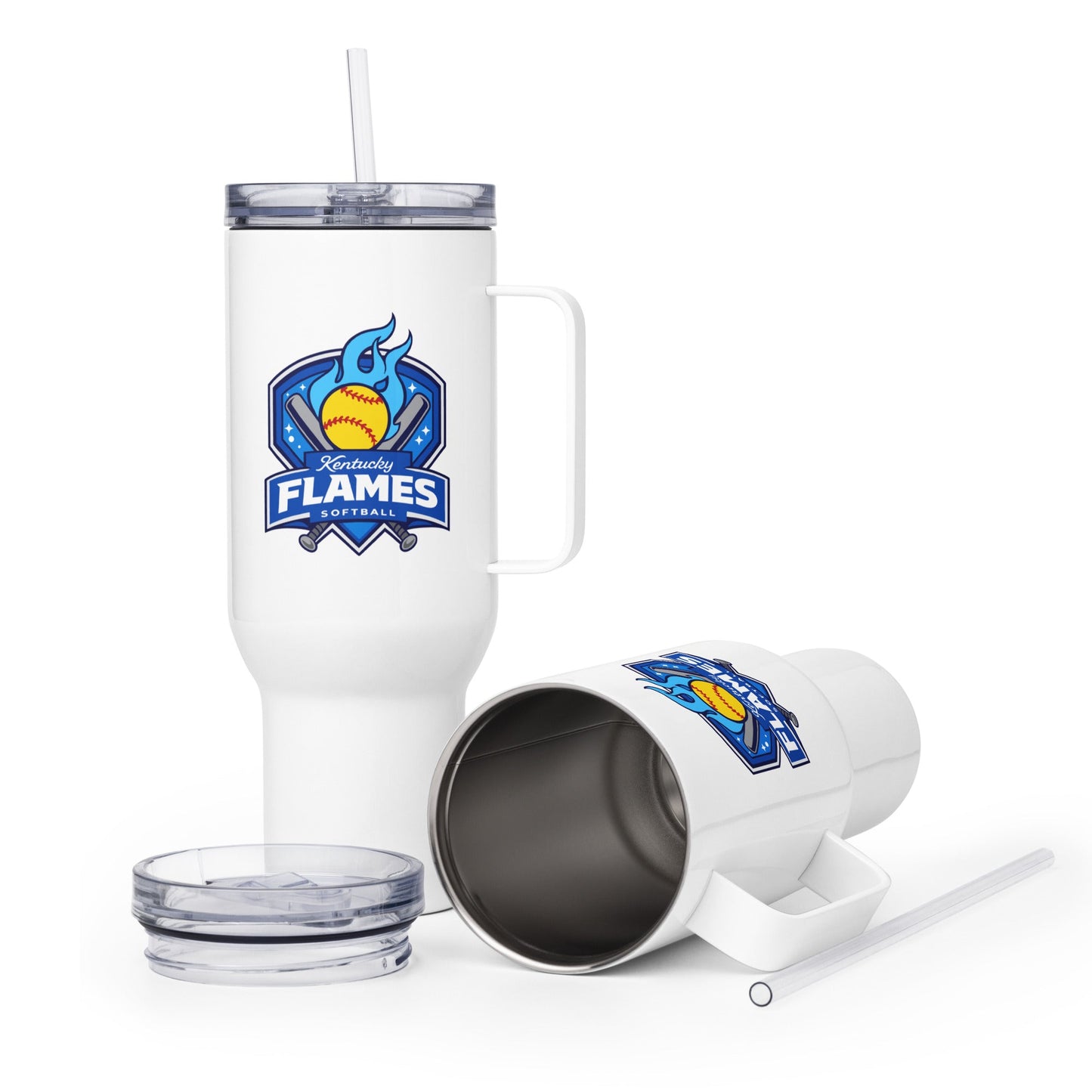 Travel Mug | KY Flames | Shield Logo