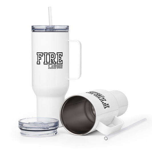 Travel Mug | Lawson Fire Department | Script Logo
