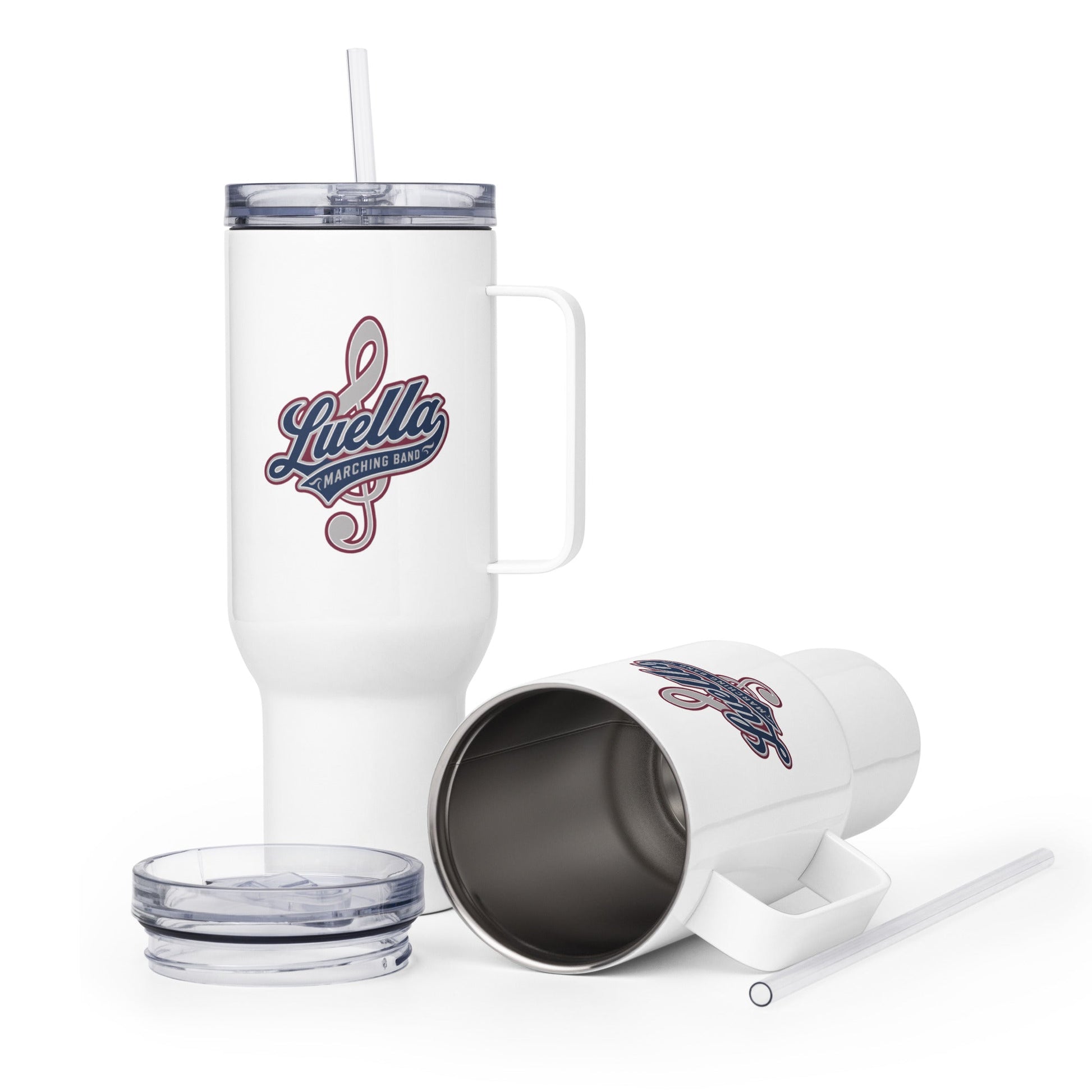 Travel Mug | Luella High School Marching Band | Crest Logo