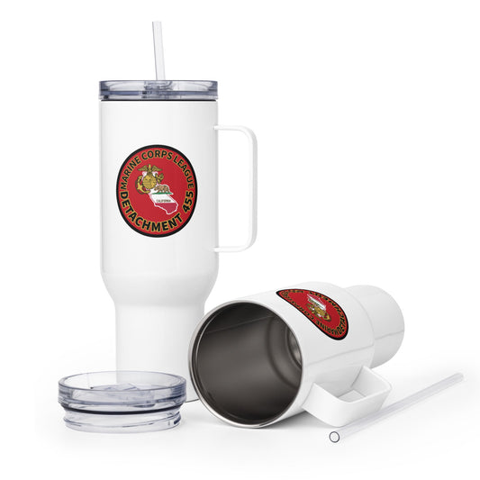 Travel Mug | Marine Corps League kings County Det 455 | Badge Logo