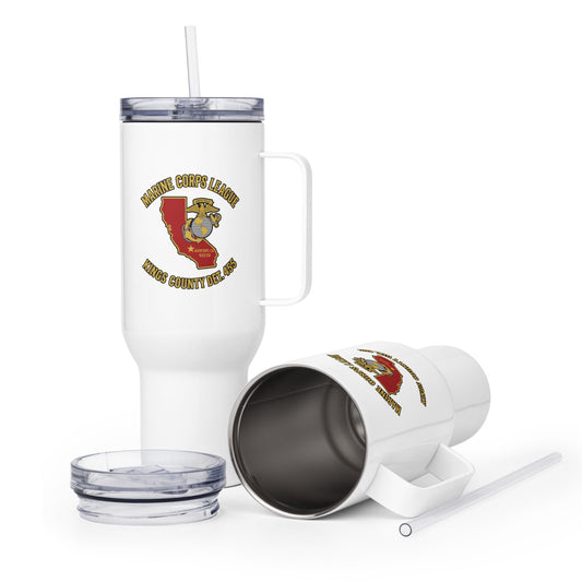 Travel Mug | Marine Corps League kings County Det 455 | Crest Logo