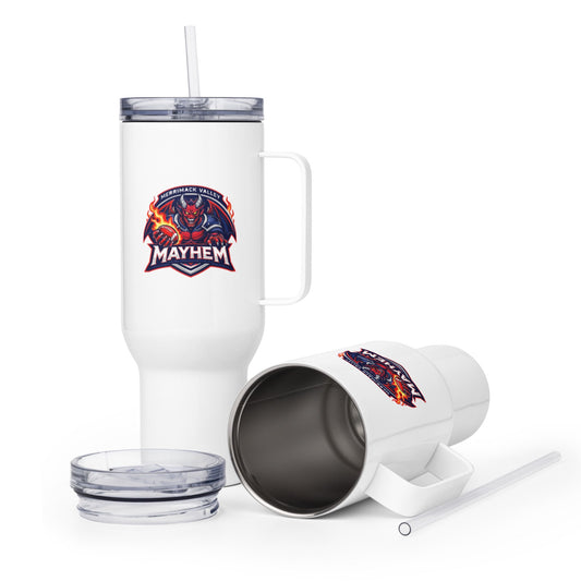 Travel Mug | Merrimack Valley Mayhem | Overlord Crest Logo