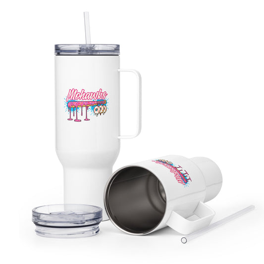 Travel Mug | Mohawks | Pink Batters Logo