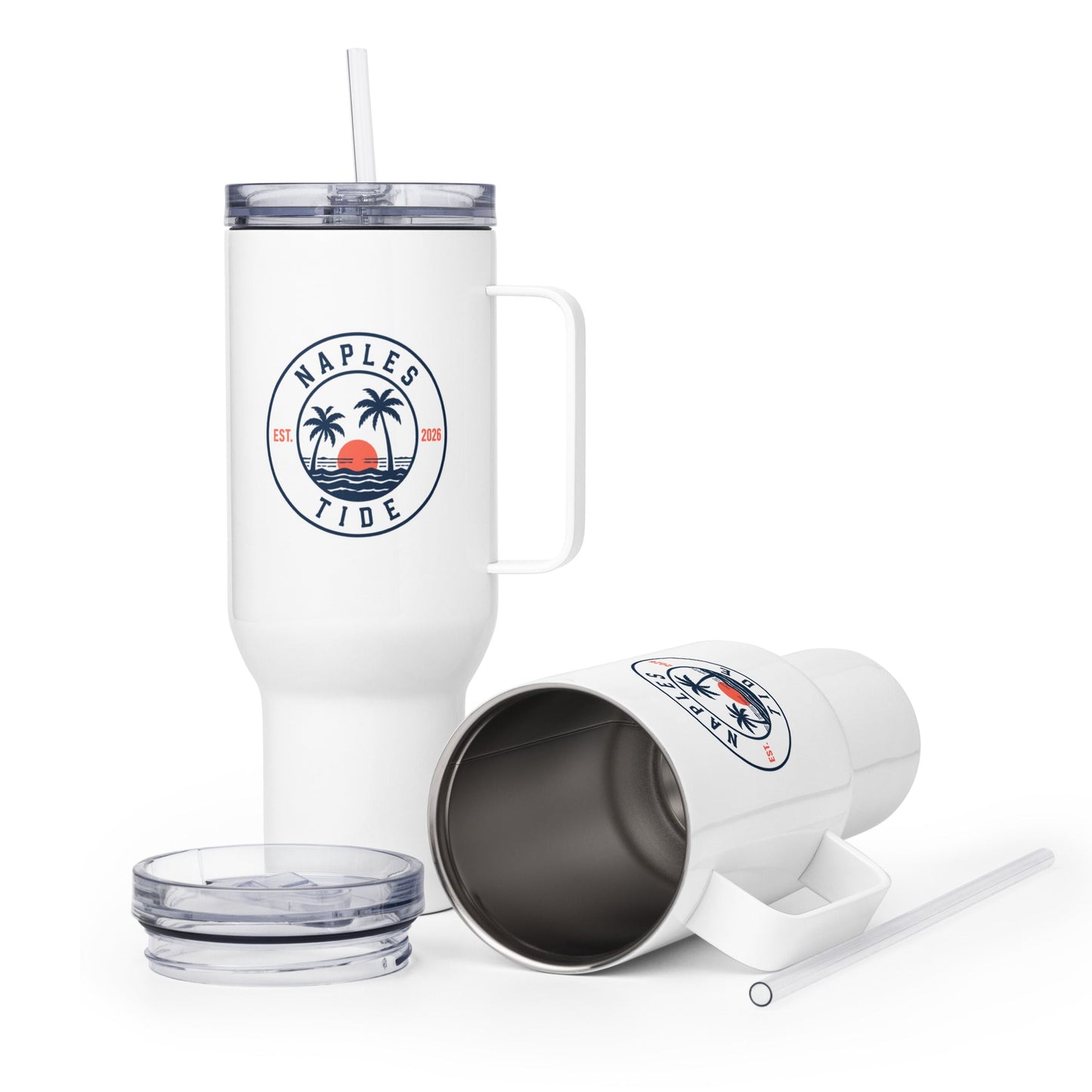 Travel Mug | Naples Tide | Badge Logo