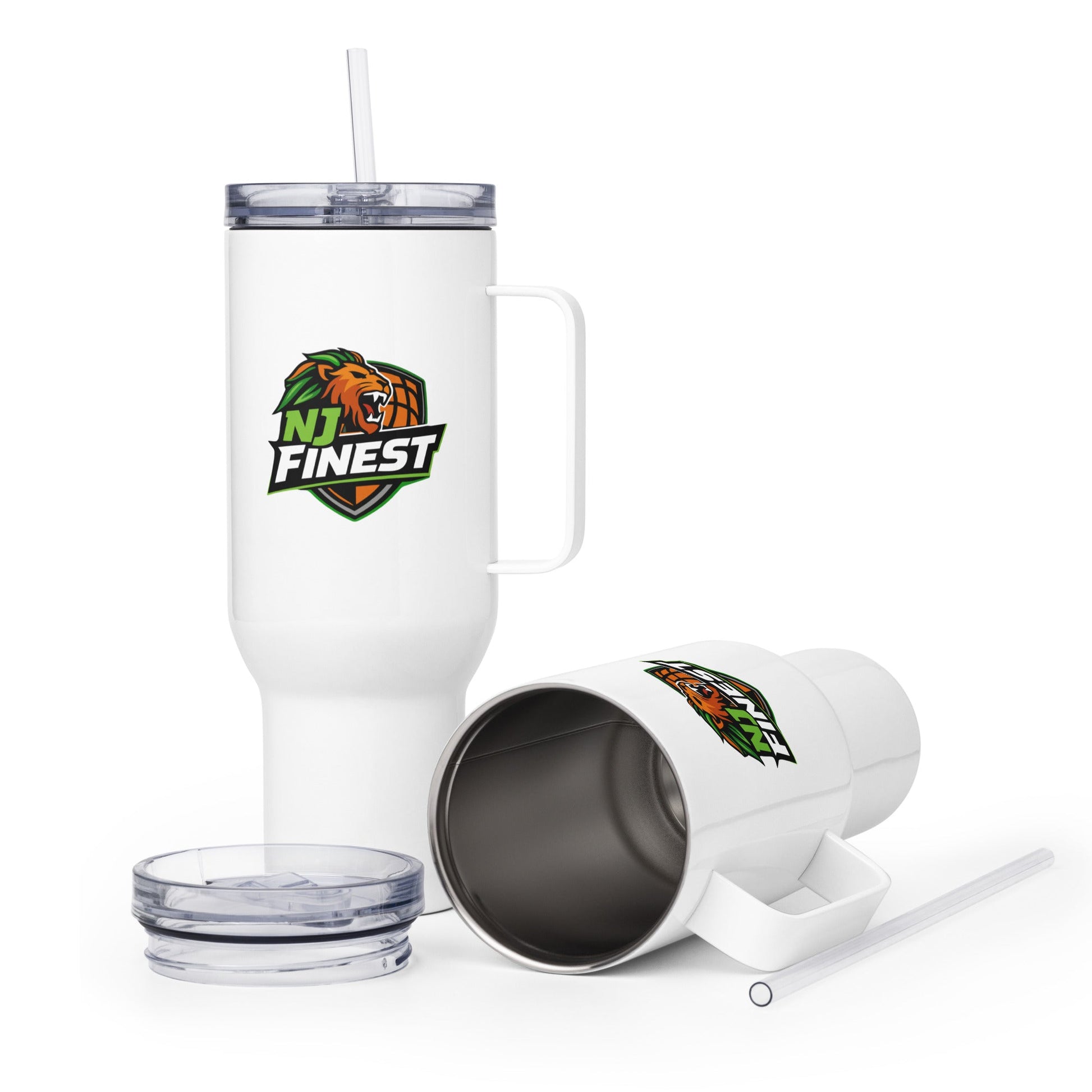 Travel Mug | NJ Finest AAU Elite | Emblem Logo