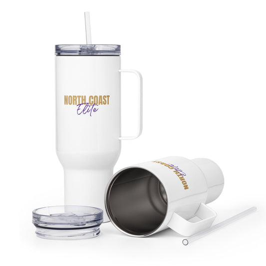 Travel Mug | North Coast Elite Inc | Alt Script Logo