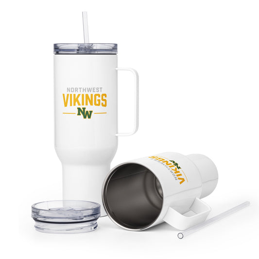 Travel Mug | Northwest High School | Vikings Logo