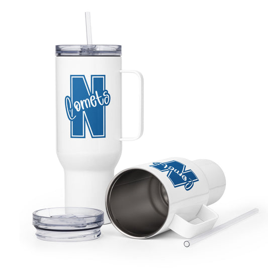 Travel Mug | Norton Elementary School | N Comets Logo