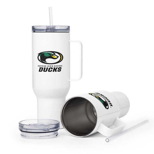 Travel Mug | Odessa Girls Lacrosse | ODH Ducks Logo