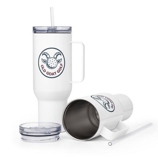 Travel Mug | Old Goat Golf | Badge Logo