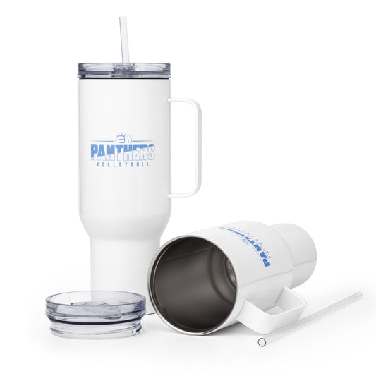 Travel Mug | Page County High School Volleyball | Vanguard Logo