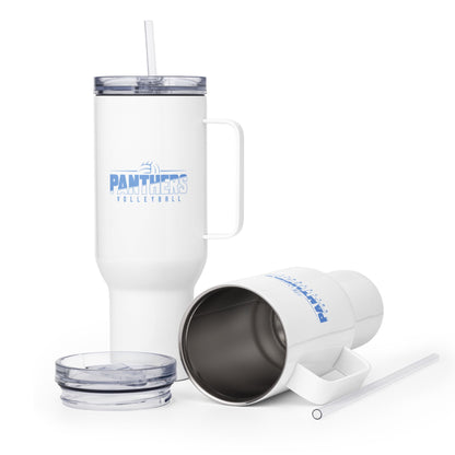 Travel Mug | Page County High School Volleyball | Vanguard Logo