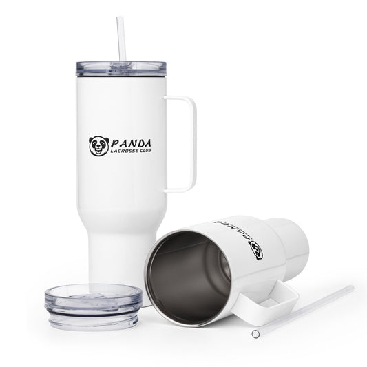 Travel Mug | Panda Lacrosse Club | Crest Logo