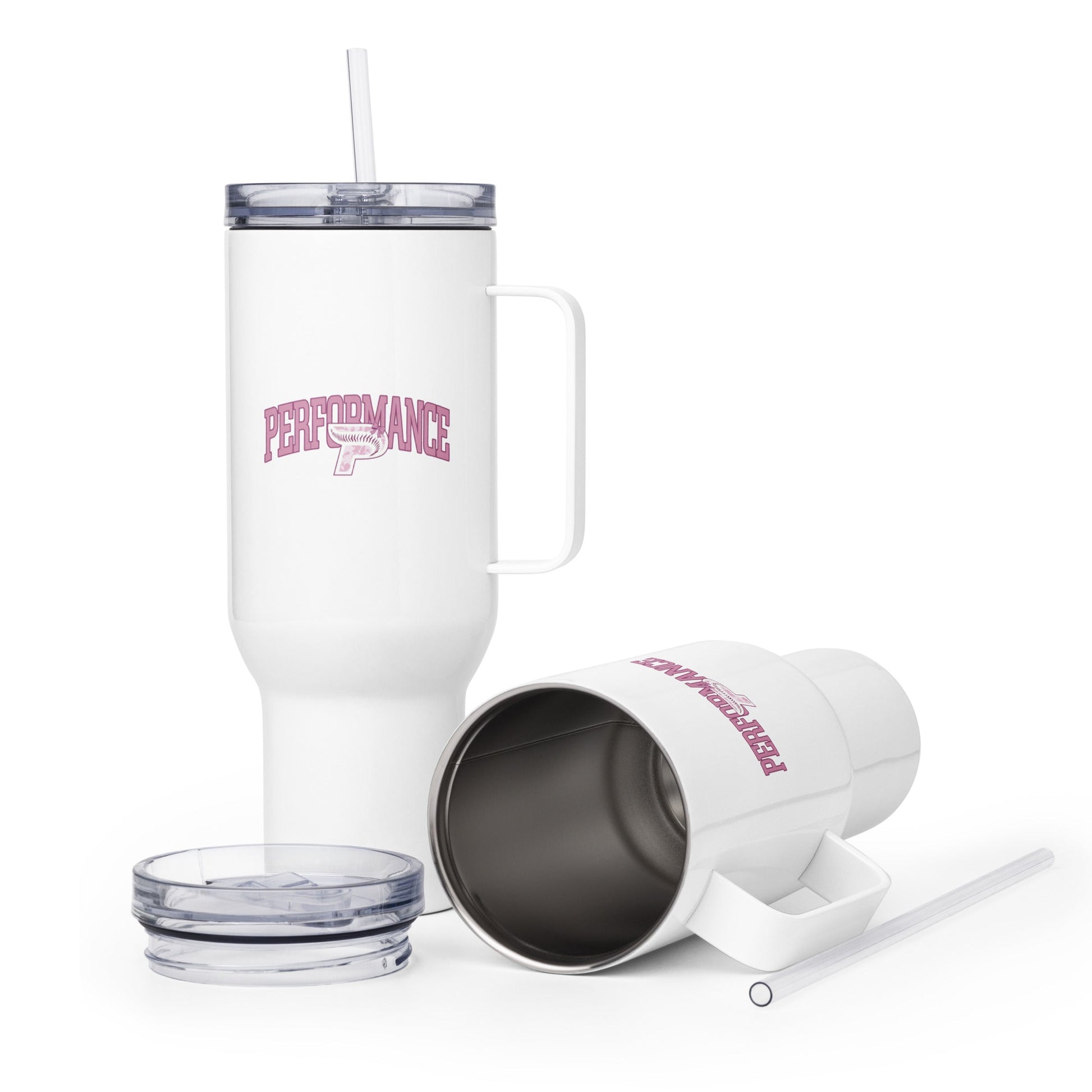 Travel Mug | Performance Baseball | Varsity Mark Logo