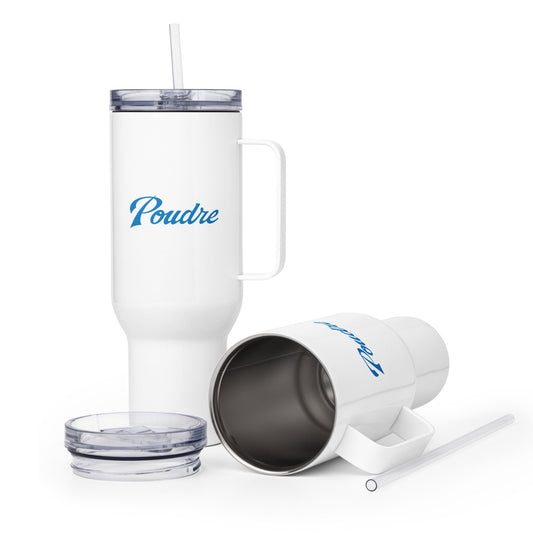 Travel Mug | Poudre Football | Emblem Logo