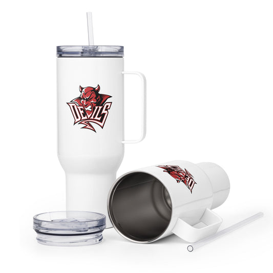 Travel Mug | Red Springs Track and Field | Mascot Logo